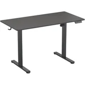 Biurka gamingowe - Biurko XQUANTUM ED100K Czarny - miniaturka - grafika 1