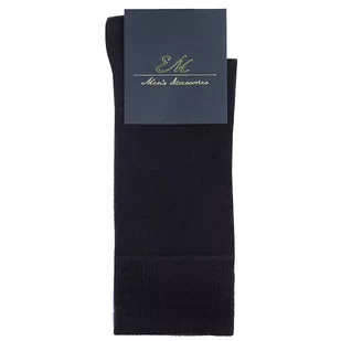 Skarpety garniturowe gładkie fioletowe EM 5 - EM Men's Accessories - Skarpetki męskie - miniaturka - grafika 1