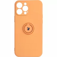 Etui i futerały do telefonów - Bizon Etui Case Silicone Ring iPhone 13 Pro Max pomarańczowe BCSRIP13PMOR - miniaturka - grafika 1