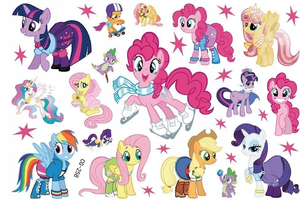 Tatuaże dla Dzieci My Little Pony (1 szt) CG258