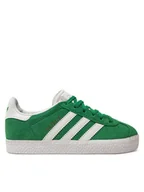 Buty dla dziewczynek - adidas Sneakersy Gazelle IH9910 Zielony - miniaturka - grafika 1