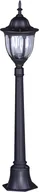 Lampy ogrodowe - Czarna klasyczna stojąca lampa ogrodowa słupek - 5X S320 B6-P53 - miniaturka - grafika 1