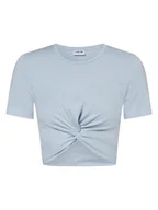 Koszulki i topy damskie - Noisy May - T-shirt damski  Twiggi, niebieski - miniaturka - grafika 1