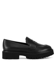Badura Loafersy JIAO-V1767-13-2 Czarny - Półbuty damskie - miniaturka - grafika 1