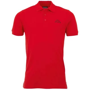 Koszulki męskie - Koszulka męska Kappa PELEOT czerwona 303173 540 - grafika 1