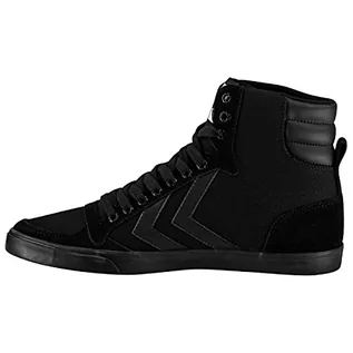 Sneakersy damskie - hummel Unisex Slimmer Stadil Tonal High Hohe Sneakersy, czarny, 36 EU - grafika 1