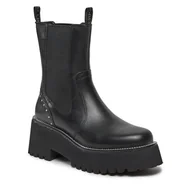 Botki damskie - Sztyblety Liu Jo Flair 06 SF3019 PX241 Black 22222 - miniaturka - grafika 1
