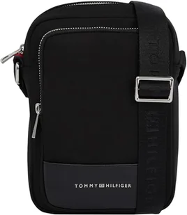 TOMMY HILFIGER Męski TH BUSINESS MINI REPORTER AM0AM13190 Crossover, CZARNY (czarny), OS, czarny (czarny), rozmiar uniwersalny - Torebki damskie - miniaturka - grafika 1