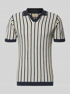 Koszulki męskie - Koszulka polo o kroju regular fit z efektem dzianiny model ‘Carly’ - miniaturka - grafika 1