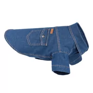 Ubranka dla psów - Amiplay Denim Koszula Dla Psa 45Cm Beagle Granatowa - miniaturka - grafika 1