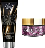 Balsamy i kremy do opalania - Tan Desire Tan Desire Dark Chocolate + Słoiczek Beauty Face - miniaturka - grafika 1