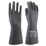 Rękawice robocze - PORTWEST A820 RĘKAWICA CHEMICZNA NEOPRENOWA; CZARNY - miniaturka - grafika 1