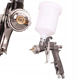 Pistolet lakierniczy AUARITA LVLP MP-500 Dysza 2,0mm, 600ml - Pozostałe narzędzia pneumatyczne - miniaturka - grafika 1