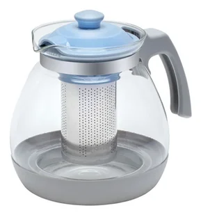 Resto Kitchenware 90511 dzbanek do herbaty Pojedynczy dzbanek 1600 ml Niebieski, Szary - Dzbanki i imbryki - miniaturka - grafika 1