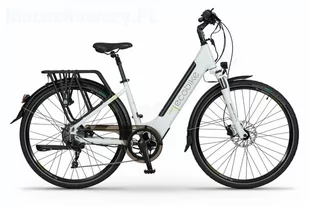 Ecobike X-Cross 28 cali Biały 2023  - Rowery elektryczne - miniaturka - grafika 1