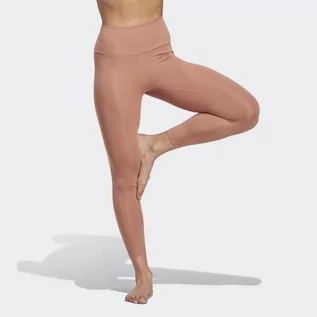 Spodnie sportowe damskie - Yoga Essentials High-Waisted Leggings - grafika 1