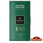 Czekolada - Toscano Black 100 - ciemna czekolada 100% kakao 50g / Amedei - miniaturka - grafika 1