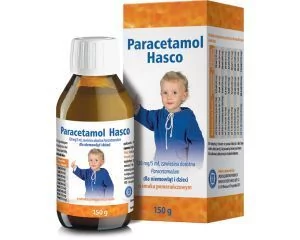 Hasco-Lek PRZEDSIĘBIORSTWO PRODUKCJI FARMACEUTYCZNEJ S.A. Paracetamol Hasco pomarańczowy 150g 3127461 - Przeziębienie i grypa - miniaturka - grafika 1