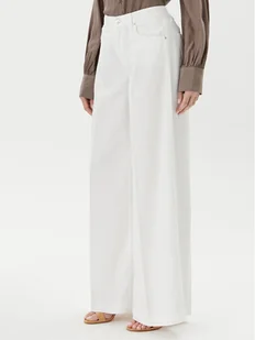 ViCOLO Jeansy DD5043 Biały Wide Leg - Spodnie damskie - miniaturka - grafika 1
