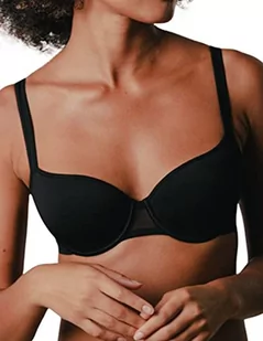 Maison Lejaby - Biustonosz z lycry NUFIT Damski, czarny, M - Biustonosze - miniaturka - grafika 1