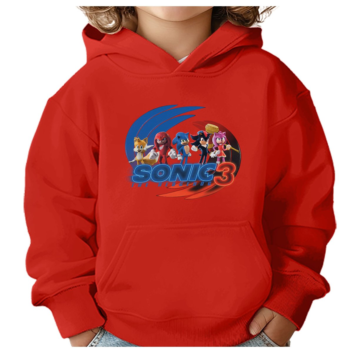 BLUZA DZIECIĘCA SONIC 3 134-140 CHŁOPIĘCA DZIEWCZĘCA PREZENT