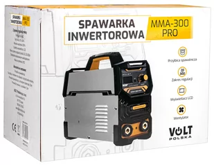 VOLT POLSKA Spawarka inwertorowa MMA 300 PRO  - Spawarki - miniaturka - grafika 6