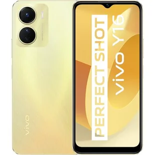 Vivo Y16 4GB/128GB Dual Sim Złoty - Telefony komórkowe - miniaturka - grafika 1