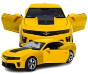 Samochody i pojazdy dla dzieci - Autko Resorak CHEVROLET CAMARO samochodziki metalowe kolekcjonerskie auto 1:24 - miniaturka - grafika 1