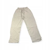 Spodnie damskie - Materiałowe spodnie damskie BEZ MARKI S - miniaturka - grafika 1