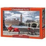 Puzzle - Castorland Puzzle 500 elementów. Mała wycieczka do Londynu - miniaturka - grafika 1