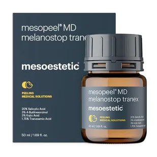 MD Mesoestetic Mesopeel MD Melanostop Tranex 50ml – peeling do skóry twarzy 50ml - Peelingi i scruby do twarzy MD Mesoestetic Mesopeel MD Melanostop Tranex 50ml – peeling do skóry twarzy 50ml - Peelingi i scruby do twarzy - miniaturka - grafika 1