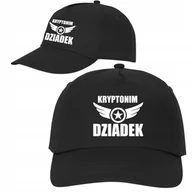 Czapki i chusty sportowe męskie - CZAPKA Z DASZKIEM DZIEŃ DZIADKA NADRUK PREZENT - miniaturka - grafika 1