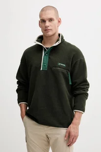 Columbia bluza sportowa Helvetia II kolor zielony gładka 2090891 - Bluzy męskie - miniaturka - grafika 1