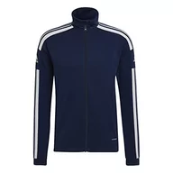 Kurtki męskie - adidas Kurtka męska Sq21 Tr Jkt, granatowa/biała, HC6279, XL EU - miniaturka - grafika 1