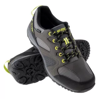 Buty trekkingowe męskie - Hi-Tec Trekkingi Harito Wp AVSSS21-HT-BD-01 Szary - grafika 1