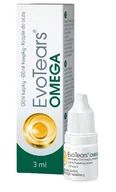 Wzrok i słuch - EvoTears Omega krople do oczu, 3ml - miniaturka - grafika 1