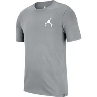 Koszulki męskie - Koszulka Air Jordan Jumpman Embroidered Tee T-Shirt - AH5296-091-XS - miniaturka - grafika 1