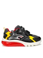 Buty dla chłopców - Geox Sneakersy J Ciberdron J55LBB 014BU C0070 M Szary - miniaturka - grafika 1