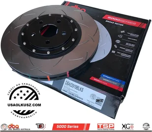 Przednia pływająca dwuczęściowa tarcza hamulcowa 380mm DBA T3 seria 5000 Dodge Durango SRT 6,4 V8 - Tarcze hamulcowe - miniaturka - grafika 4