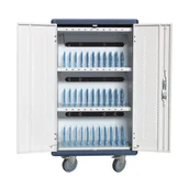 Zasilacze do laptopów - Techly Stacja Ładująca Do Urządzeń Mobilnych 30 Slotów - miniaturka - grafika 1