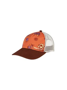 Marmot Unisex Alpine Soft Mesh Trucker, czapka baseballowa, czapka z ochroną UV, regulowana, do aktywności na świeżym powietrzu, uprawiania sportu i podróży, Amber Dj Javier, S/M - Czapki damskie - miniaturka - grafika 1