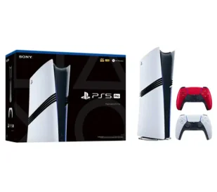 Sony PlayStation 5 Pro PS5 2TB + Dodatkowy Pad Wulkaniczna czerwień - Konsole Playstation - miniaturka - grafika 1