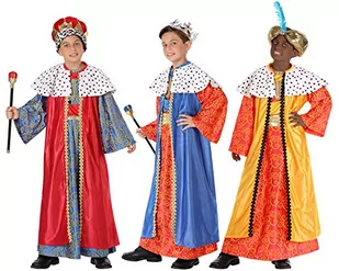 ATOSA Strój na jasełka Król Złoty 5/6 lat 32132 - Stroje karnawałowe - miniaturka - grafika 1