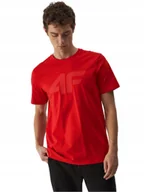 Koszulki męskie - T-shirt 4F 4FWMM00TTSHM1844-60S r.M Nowa Koszulka Męska - miniaturka - grafika 1
