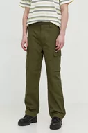 Spodnie męskie - Dickies spodnie bawełniane EAGLE BEND kolor zielony w fasonie cargo DK0A4X9X - miniaturka - grafika 1
