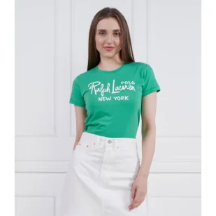 POLO RALPH LAUREN T-shirt | Regular Fit - Koszulki i topy damskie - miniaturka - grafika 1