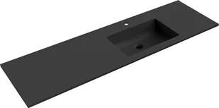 Mexen Otis umywalka wpuszczana w blat prawa 161 x 46,5 cm, czarna mat - 25181671P - Umywalki Mexen Otis umywalka wpuszczana w blat prawa 161 x 46,5 cm, czarna mat - 25181671P - Umywalki - miniaturka - grafika 1