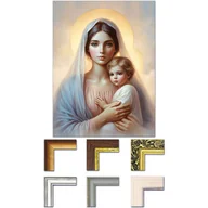 Ikony i obrazy sakralne - Obraz Matka Boża i Dzieciątko Jezus - miniaturka - grafika 1