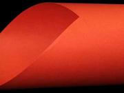 Akcesoria do reklamy - Fedrigoni Woodstock Rosso, 170 g, 70x100cm. Czerwony matowy gładki - z końcówkami włosów karton ozdobny (125) (ppp529) - miniaturka - grafika 1