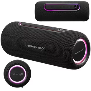 Volkano X VXS100 Series Przenośny głośnik Bluetooth z oświetleNiem RGB - Głośniki przenośne - miniaturka - grafika 1